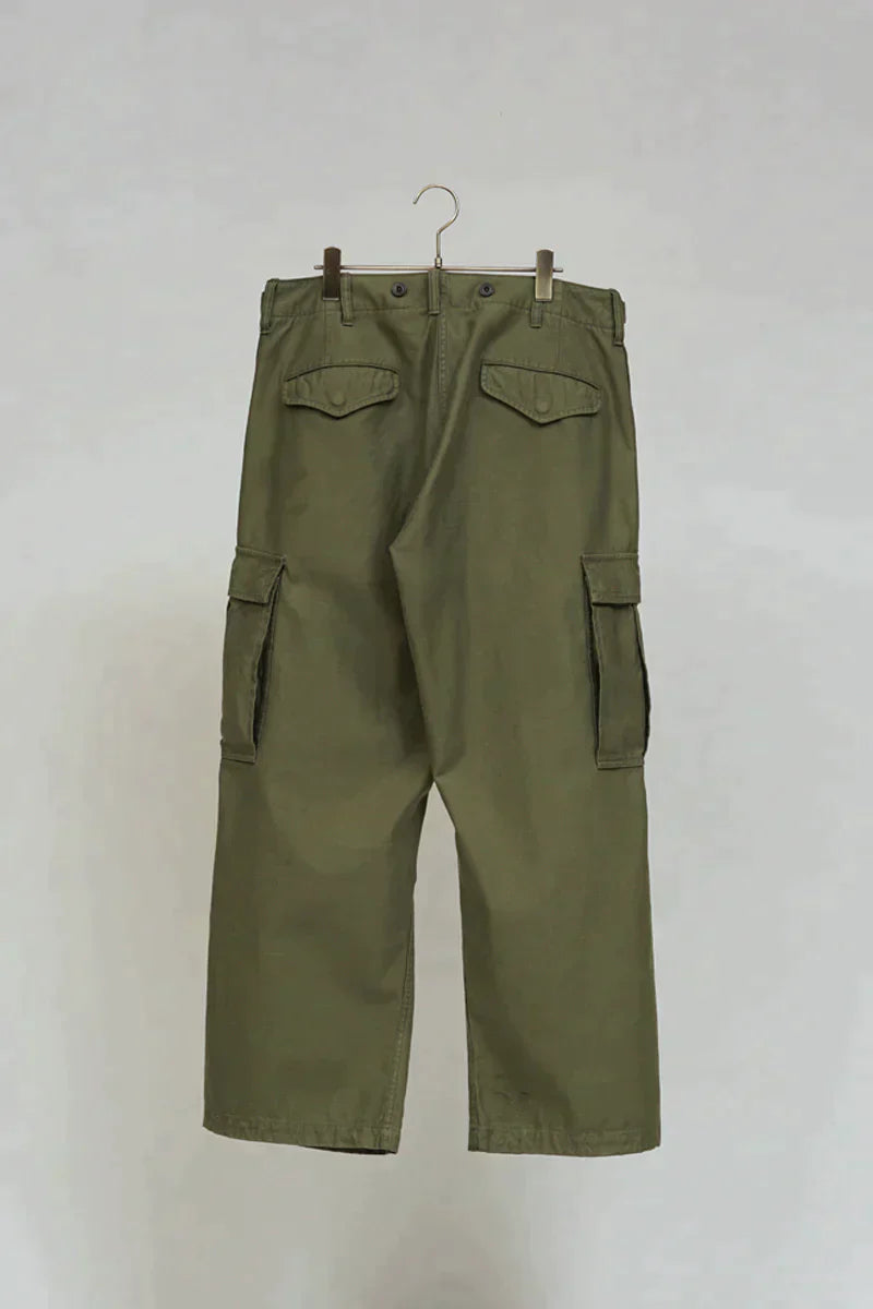 Nigel Cabourn カーゴパンツ 32サイズ オリーブ ナイジェル・ケーボン】UNISEX / アーミーカーゴパンツ / ARMY