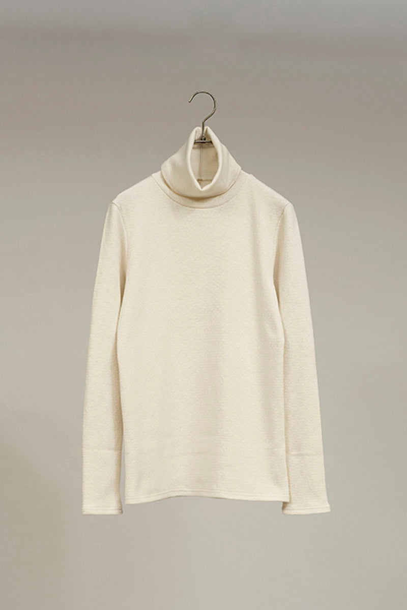 数量は多 美品 enof イナフcotton コットンハイネック highneck T