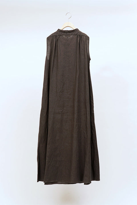 【ナイジェル・ケーボン】WOMAN / スリーブレスワンピース - ヘンプ / SLEEVELESS ONEPIECE  - HEMP