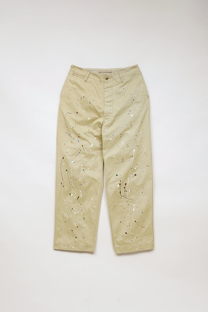 【ケーボン・リボーン】MAN / ベーシックチノパンツ / BASIC CHINO PANT PAINT