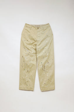 Nigel Cabourn ナイジェルケーボン　厚手コットンパンツ36 ベージュ これからの季節に》WIDE BATTLE DRESS PANT – ナイジェル・ケーボン