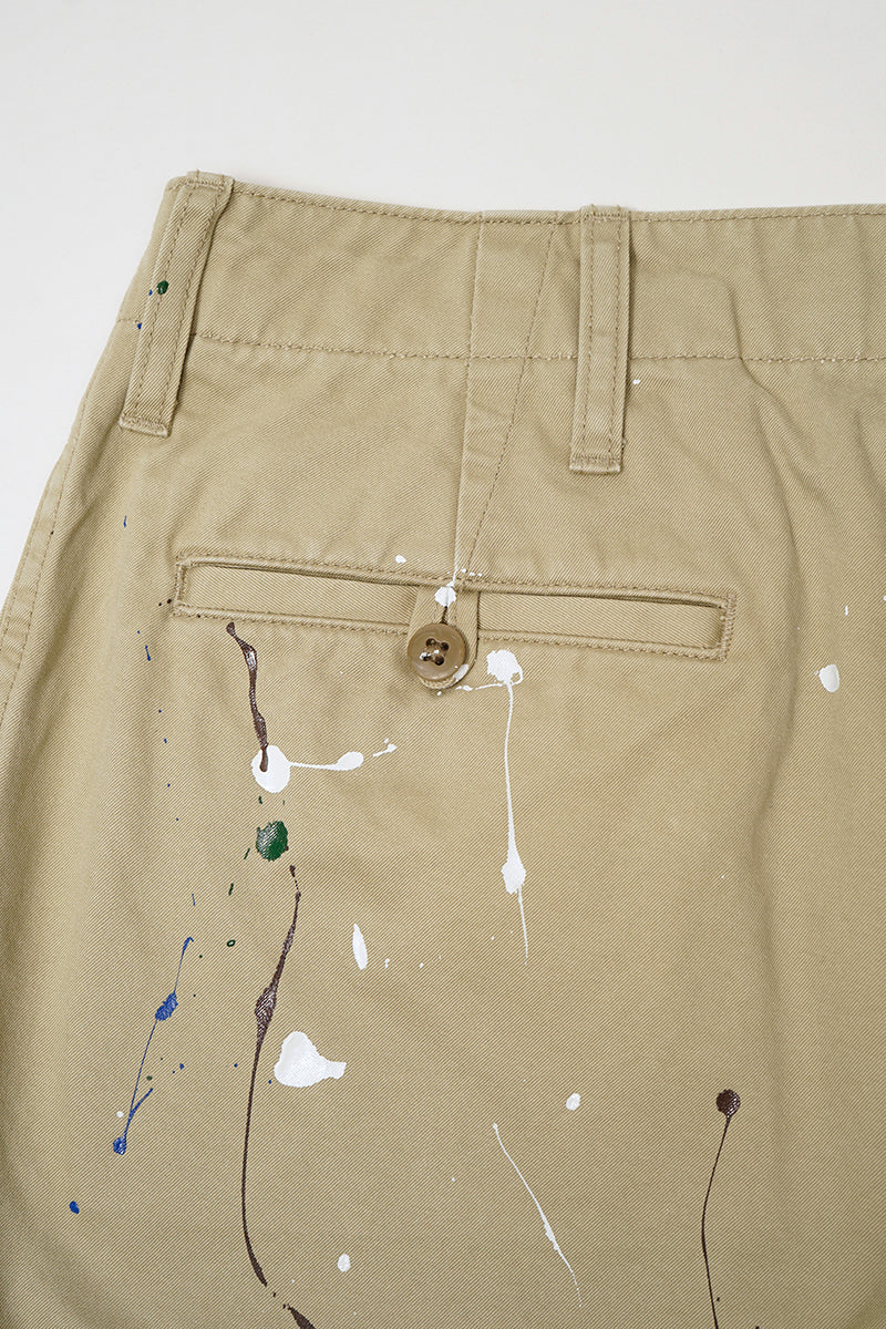 【ケーボン・リボーン】MAN / ベーシックチノパンツ / BASIC CHINO PANT PAINT