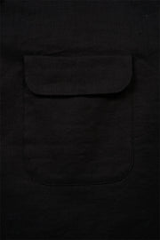 【ナイジェル・ケーボン】MAN /  オープンカラーシャツ - リネンフリース / OPEN COLLAR SHIRT - LINEN FLEECE