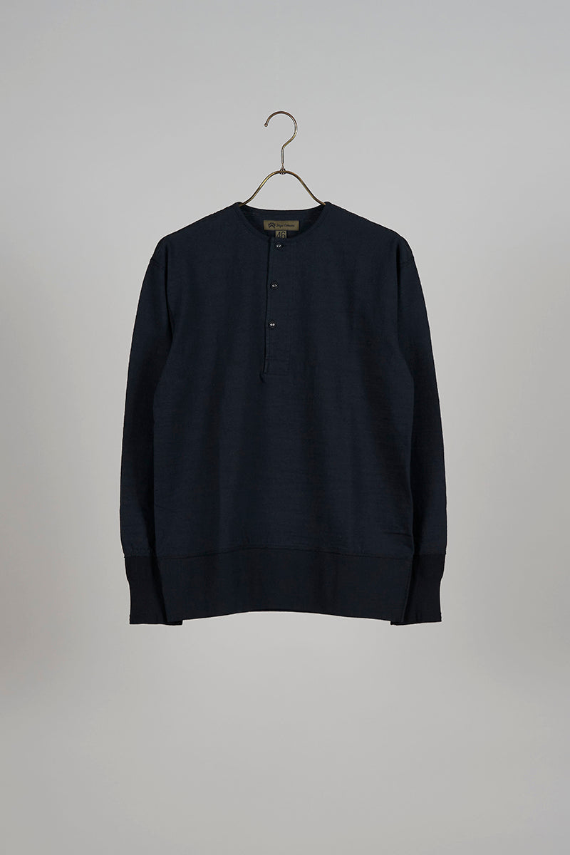 【ナイジェル・ケーボン】MAN /  50sヘンリーネックシャツ / 50s HENLEY NECK SHIRT