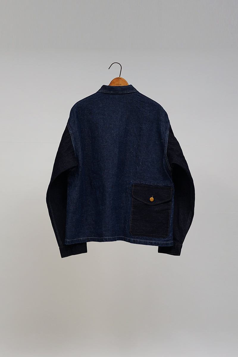 【ナイジェル・ケーボン】MAN / USアーミーデニムジャケット - ヘンプデニム / US ARMY DENIM JKT - HEMP DENIM