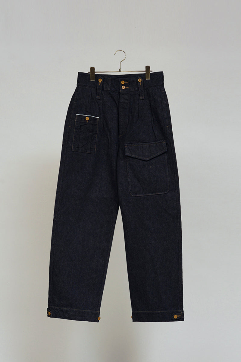 【ナイジェル・ケーボン】MAN / ブリティッシュアーミーパンツ - ルーズデニム / BRITISH ARMY PANT - LOOSE DENIM