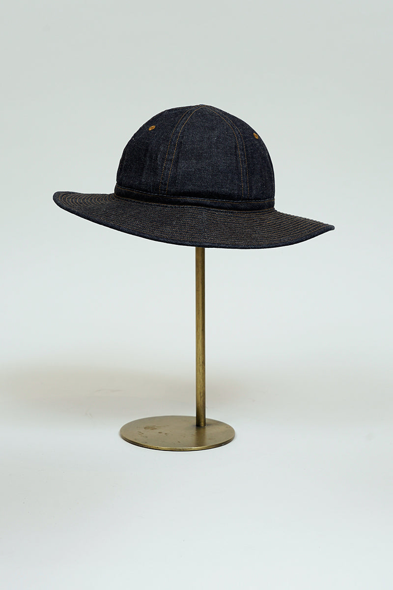 【ナイジェル・ケーボン】MAN / デッキハット - 10オンス デニム / DECK HAT - 10oz DENIM