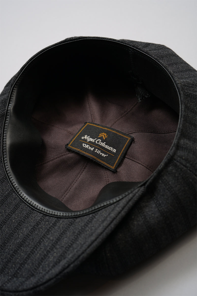 【ナイジェル・ケーボン】MAN / キャスケット ビッグストライプ - ダブルクロス / CASQUETTE BIG STRIPE - DOUBLE CLOTH