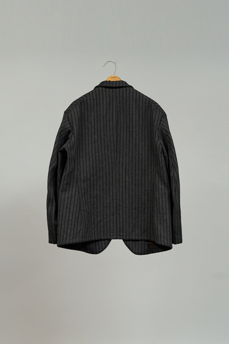 【ナイジェル・ケーボン】MAN / ファーマージャケット - ストライプダブルクロス / FARMER JACKET - STRIPE DOUBLE CLOTH