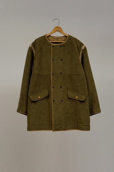coming soon【ナイジェル・ケーボン】WOMAN / ライナージャケット リバーシブル - コットンブランケット / LINER JACKET REVERSIBLE - COTTON BLANKET