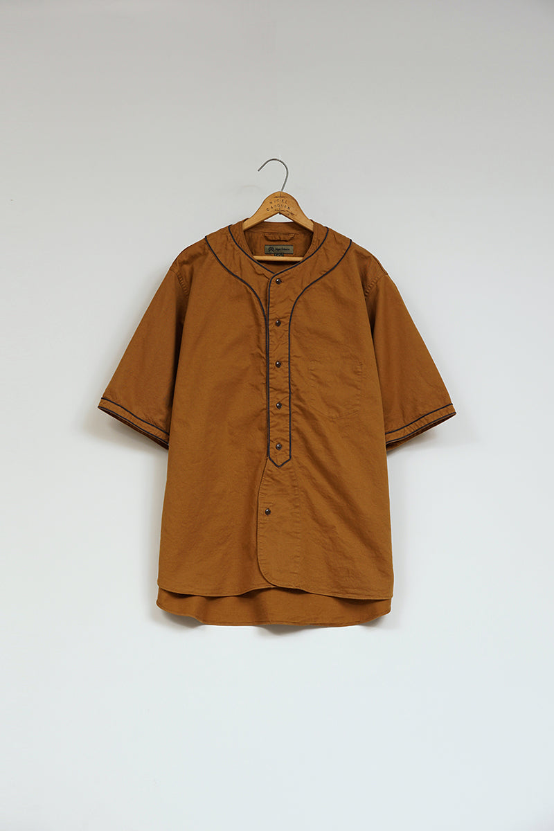 【ナイジェル・ケーボン】MAN / ベースボールシャツ ショートスリーブ -タイプ2 / BASEBALL SHIRT S/S -TYPE2