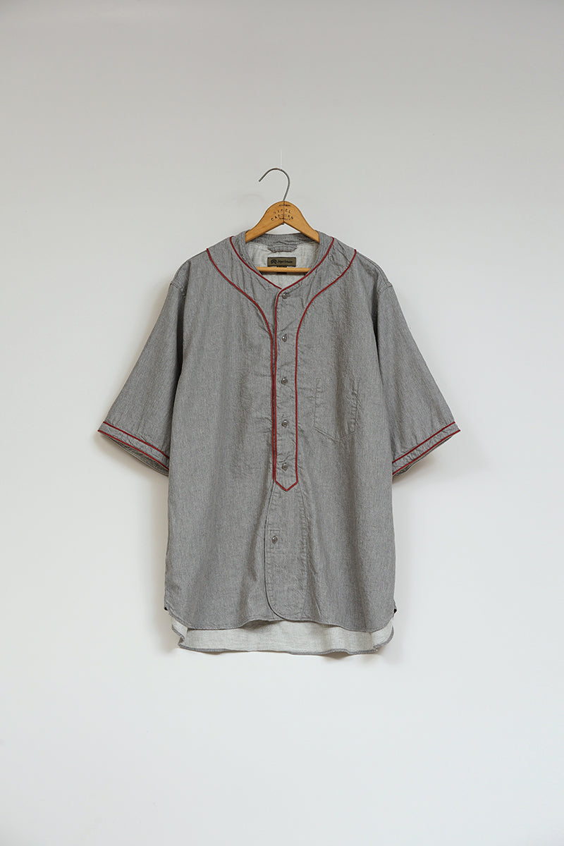 【ナイジェル・ケーボン】MAN / ベースボールシャツ ショートスリーブ -タイプ2 / BASEBALL SHIRT S/S -TYPE2