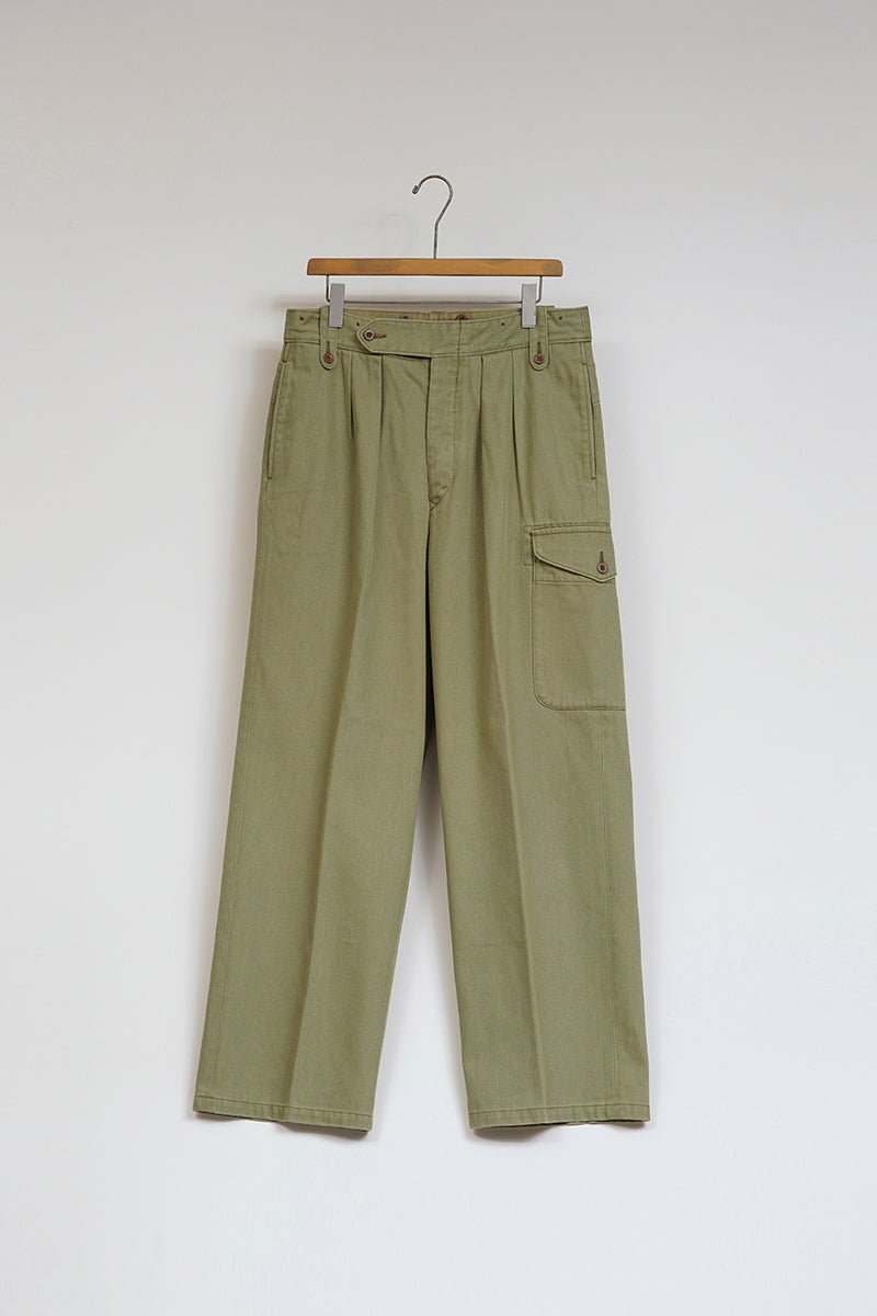 【ナイジェル・ケーボン】MAN / バトルドレスパンツ - インディアンツイル / BATTLE DRESS PANT - INDIAN TWILL