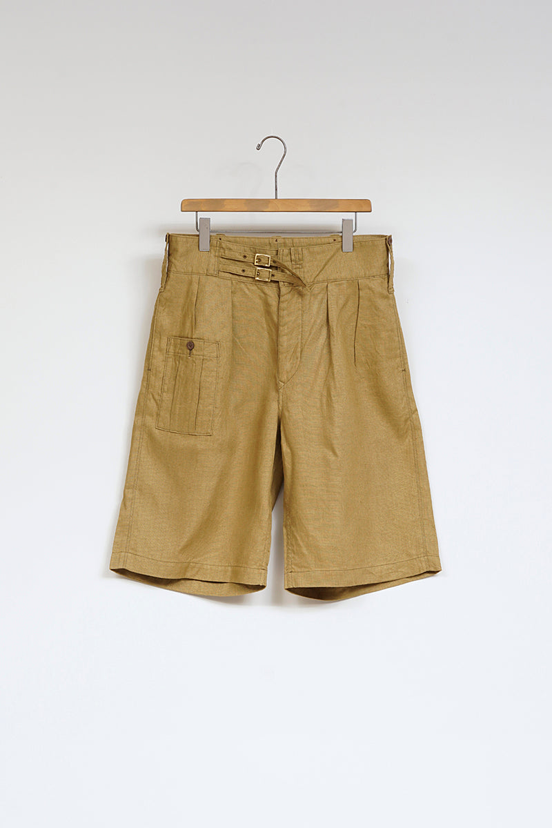 【ナイジェル・ケーボン】MAN / フィールドショーツ - リネンバスケット / FIELD SHORT - LINEN BASKET