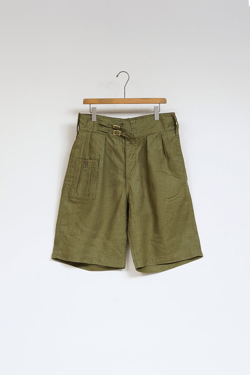 【ナイジェル・ケーボン】MAN / フィールドショーツ - リネンバスケット / FIELD SHORT - LINEN BASKET