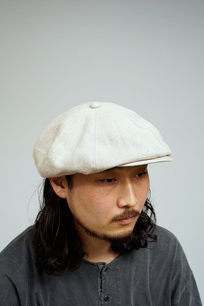 【ナイジェル・ケーボン】MAN / キャスケット - リネンピンオックス / CASQUET - LINEN PIN OX