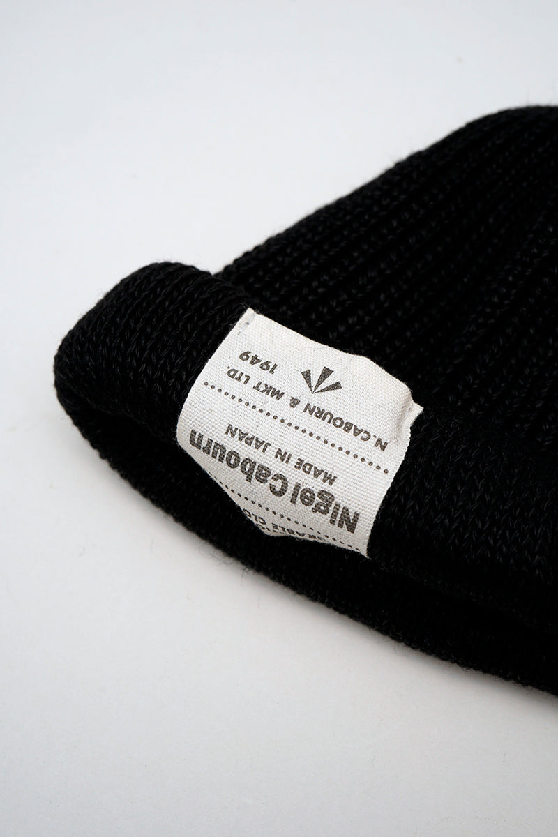 【ナイジェル・ケーボン】MAN / ビーニー - リネン サルファーダイ / BEANIE - LINEN SULFUR DYE