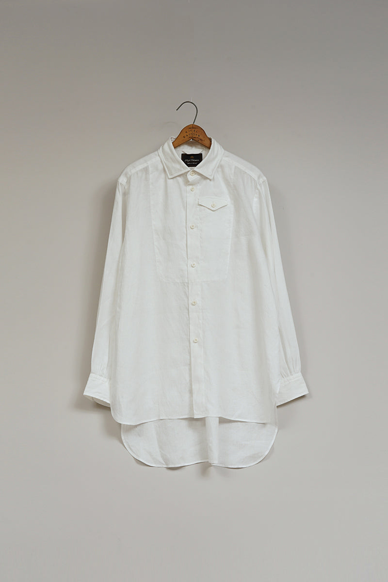 【ナイジェル・ケーボン】MAN / コブラーシャツ - ヘンプポプリン / COBBLER SHIRT - HEMP POPLIN