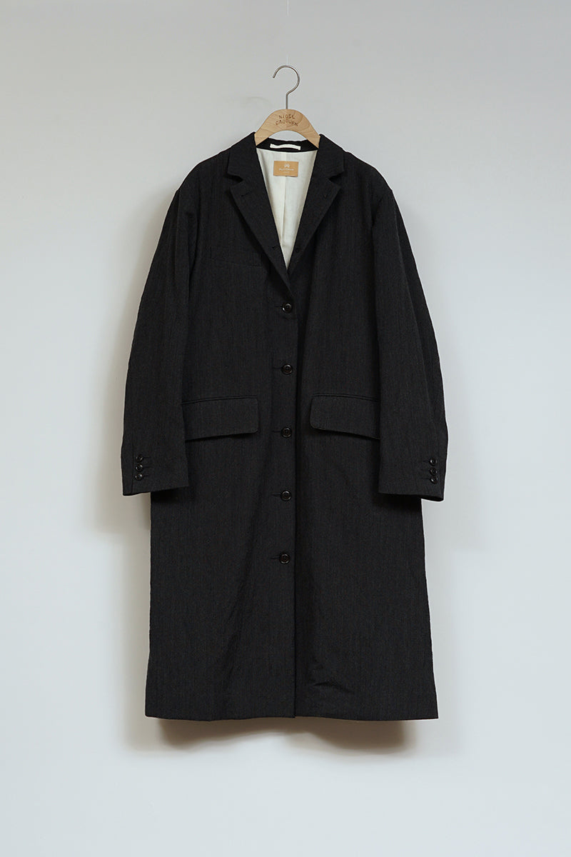 【ナイジェル・ケーボン】WOMAN / 30sジェントルマンコート - ウールリネン / 30s THE GENTLEMAN’S COAT - WOOL LINEN