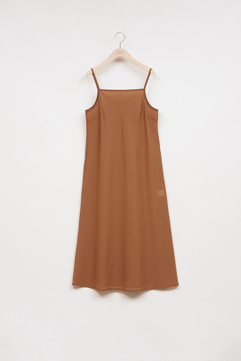 【ナイジェル・ケーボン】WOMAN / スキッパードレス -リネン / SKIPPER DRESS S/S - LINEN