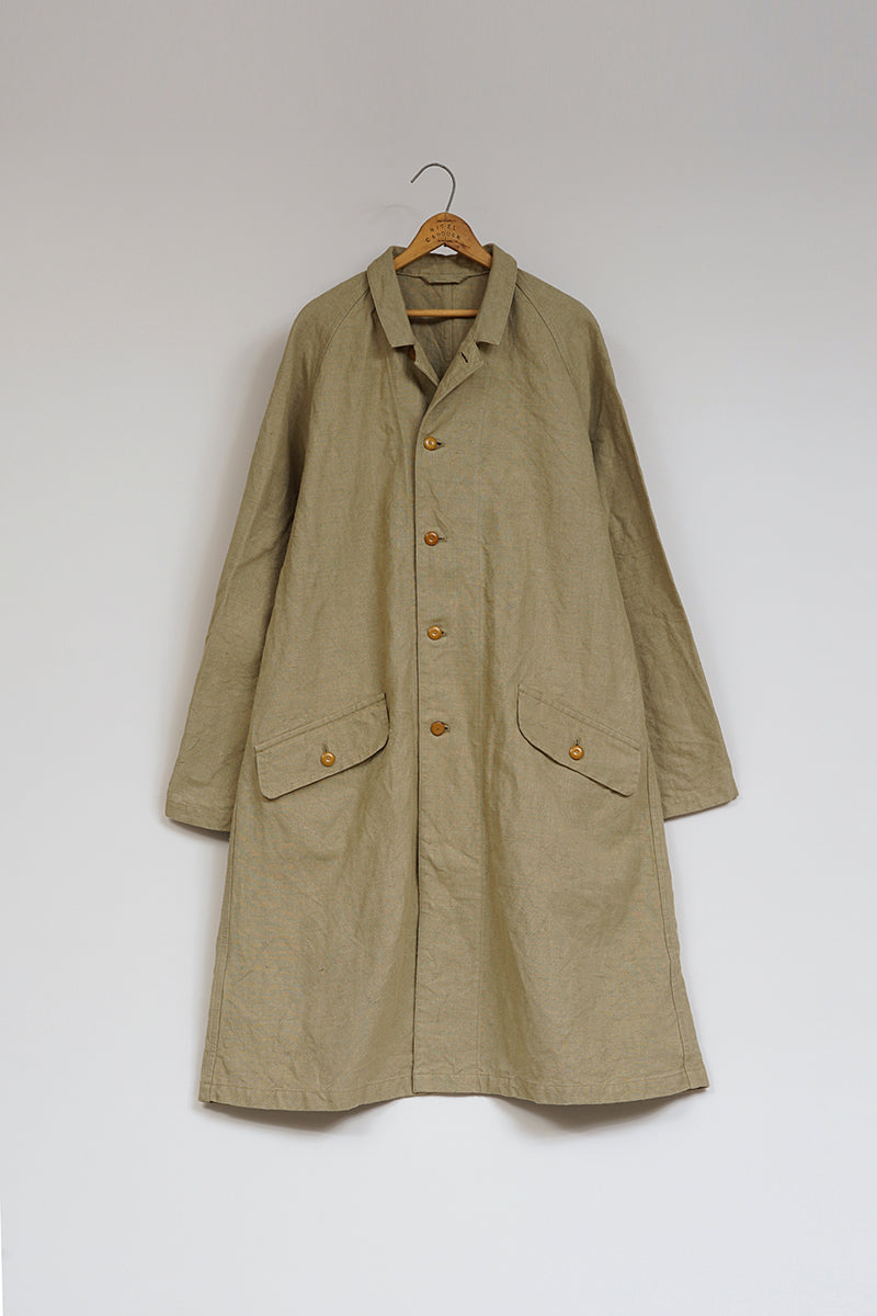 【ナイジェル・ケーボン】MAN / ダスターコート - ヘンプキャンバス / DUSTER COAT - HEMP CANVAS