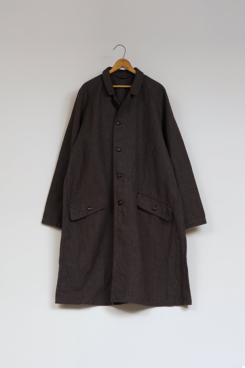 【ナイジェル・ケーボン】MAN / ダスターコート - ヘンプキャンバス / DUSTER COAT - HEMP CANVAS