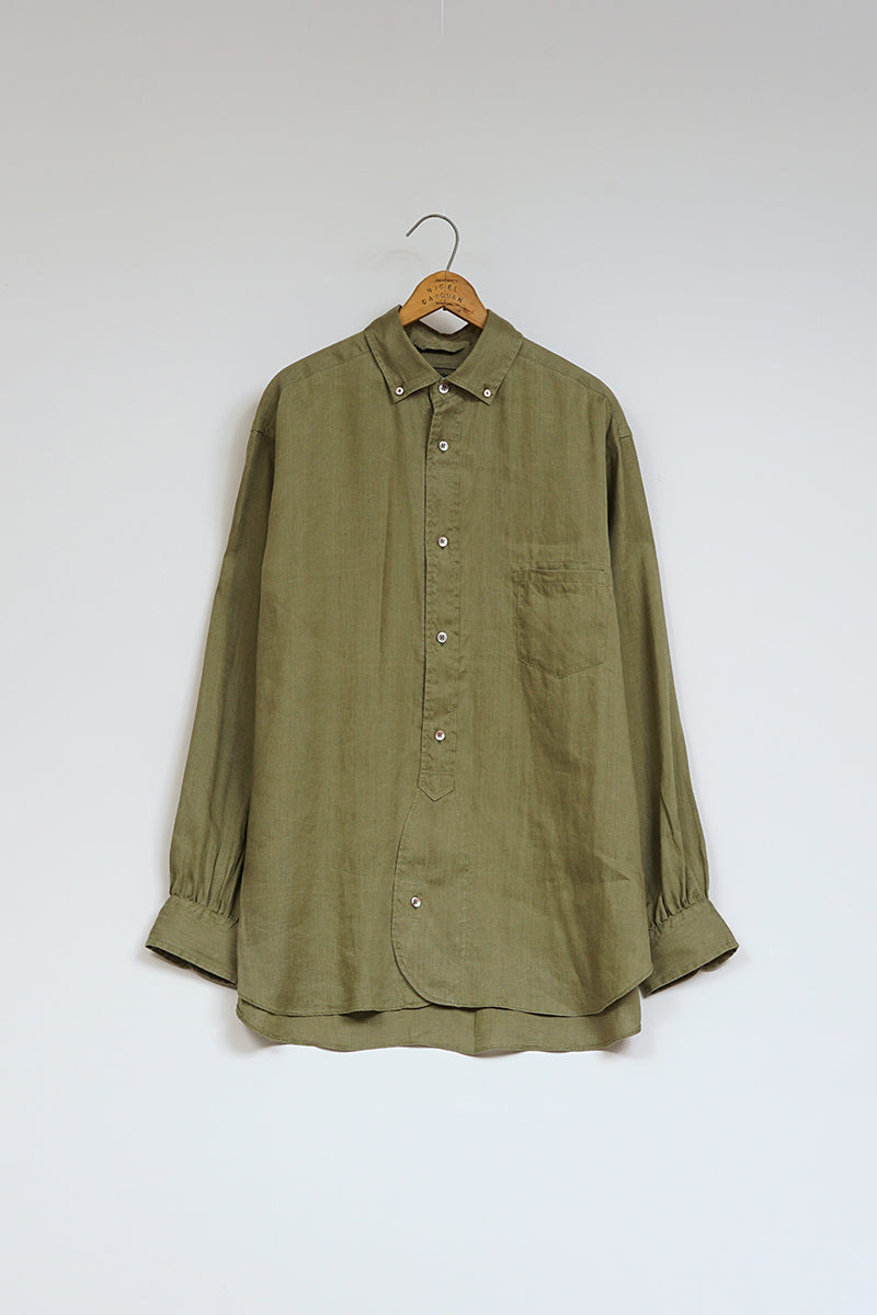 【ナイジェル・ケーボン】UNISEX / ブリティッシュオフィサーズシャツ -タイプ2 ヘンプ / BRITISH OFFICERS SHIRT - TYPE2 HEMP