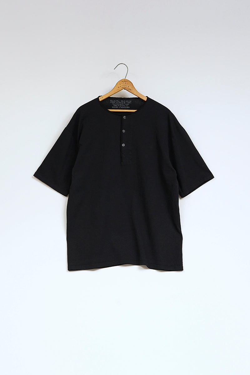 【ナイジェル・ケーボン】MAN / 50s ヘンリーネックシャツ / 50s HENLEY NECK SHIRT