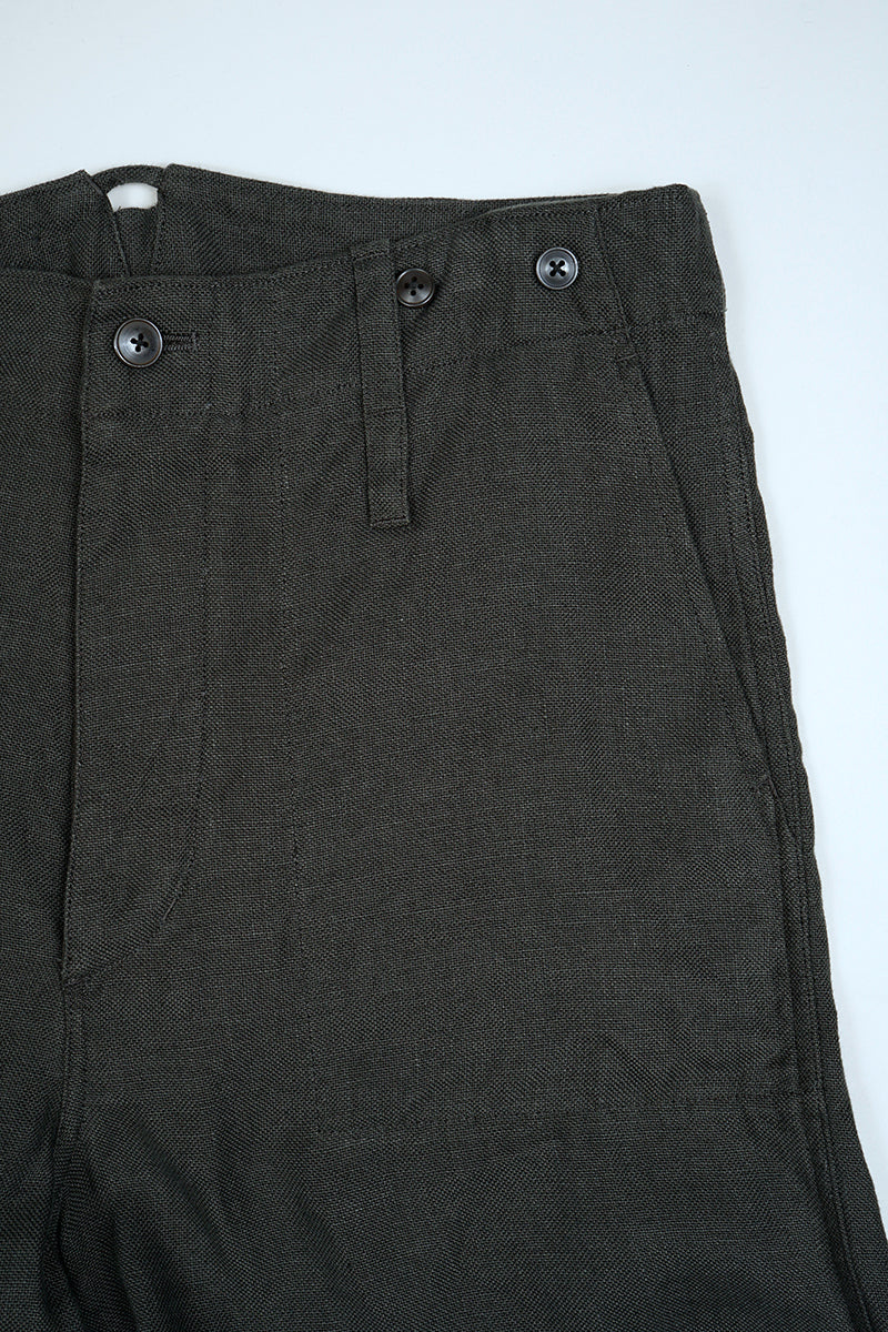 【ナイジェル・ケーボン】UNISEX / フレンチワークパンツ - リネンピンオックス / FRENCH WORK PANT - LINEN PIN OX