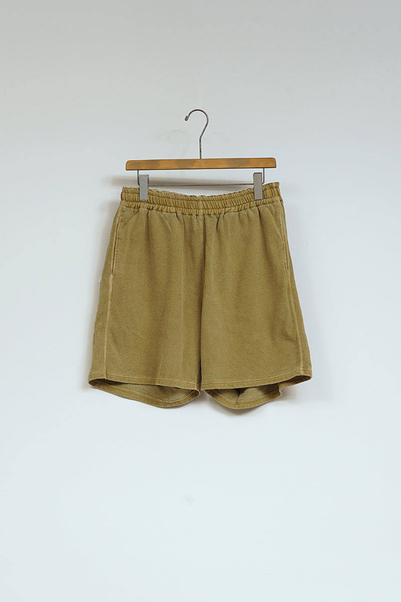【ナイジェル・ケーボン】MAN / ユーティリティースウェットショーツ - テトロンコットン裏毛ピグメント / UTILITY SWEAT SHORT - TETORON / COTTON URAGE PIGMENT