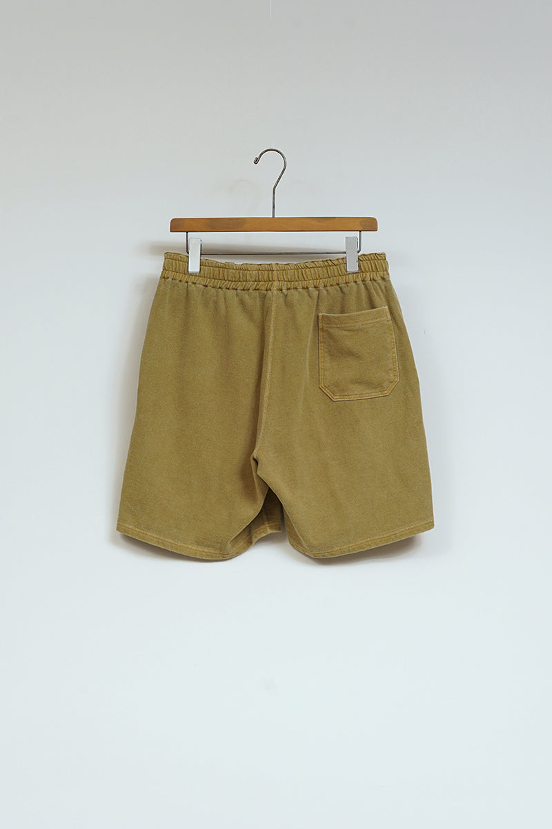 【ナイジェル・ケーボン】MAN / ユーティリティースウェットショーツ - テトロンコットン裏毛ピグメント / UTILITY SWEAT SHORT - TETORON / COTTON URAGE PIGMENT