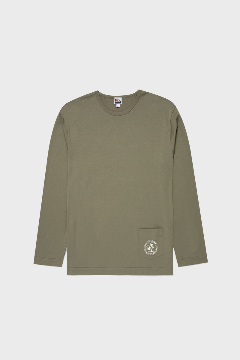 【ナイジェル・ケーボン】MAN / ナイジェル・ケーボン × サンスペル - ロングスリーブポケットTシャツ / Nigel Cabourn × SUNSPEL - LS POCKET T SHIRT