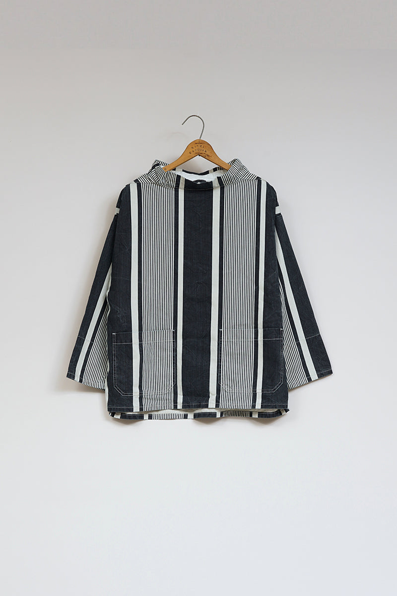 【ナイジェル・ケーボン】MAN / ワークウェアスモック - ストライプ / S-51 WORKWEAR SMOCK - STRIPE