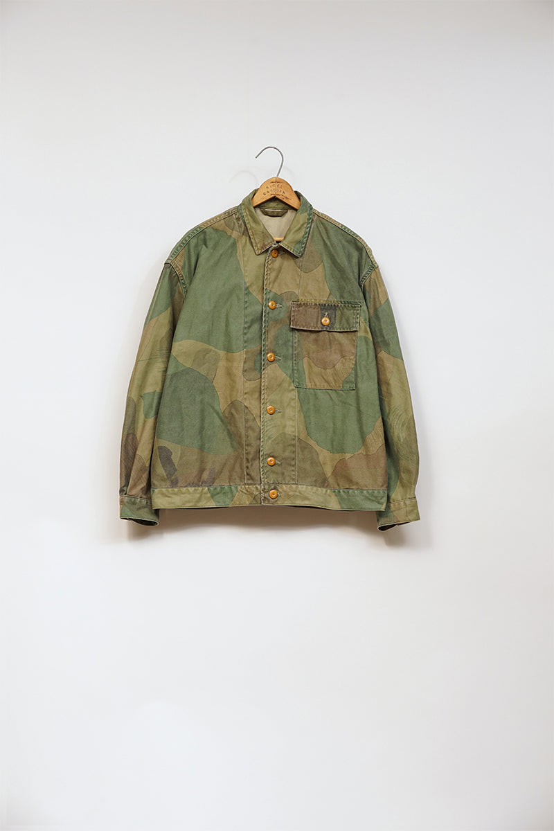 【ナイジェル・ケーボン】MAN / フレンチワークショートジャケット - カモ / FRENCH WORK SHORT JACKET - CAMO