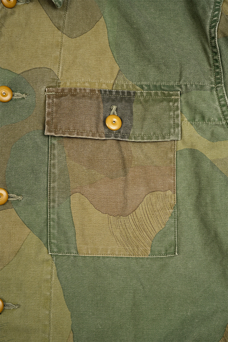 【ナイジェル・ケーボン】MAN / フレンチワークショートジャケット - カモ / FRENCH WORK SHORT JACKET - CAMO