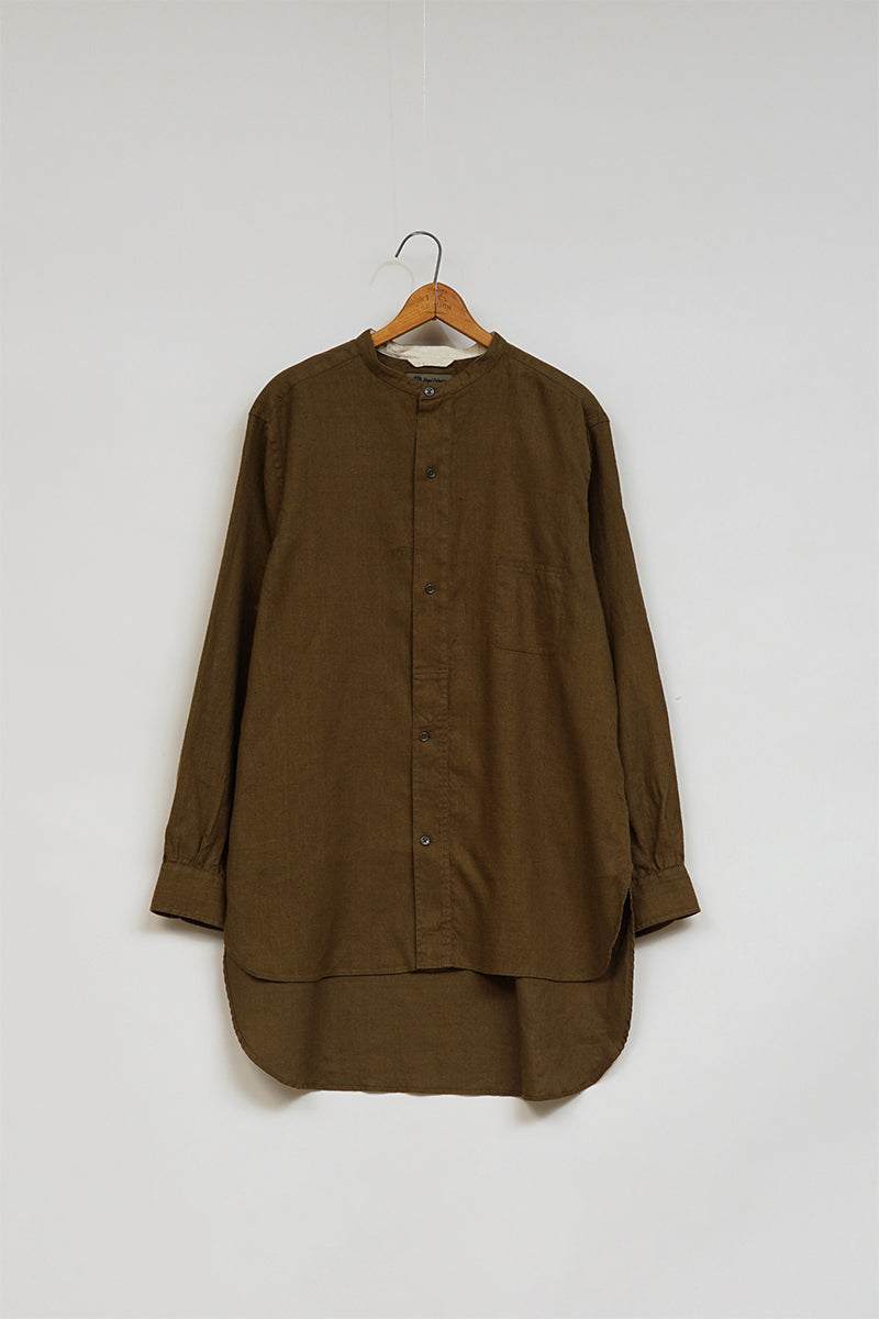 【ナイジェル・ケーボン】MAN / ユーティリティーシャツ - ヘンプホースクロス / UTILITY SHIRT - HEMPHORSE CLOTH