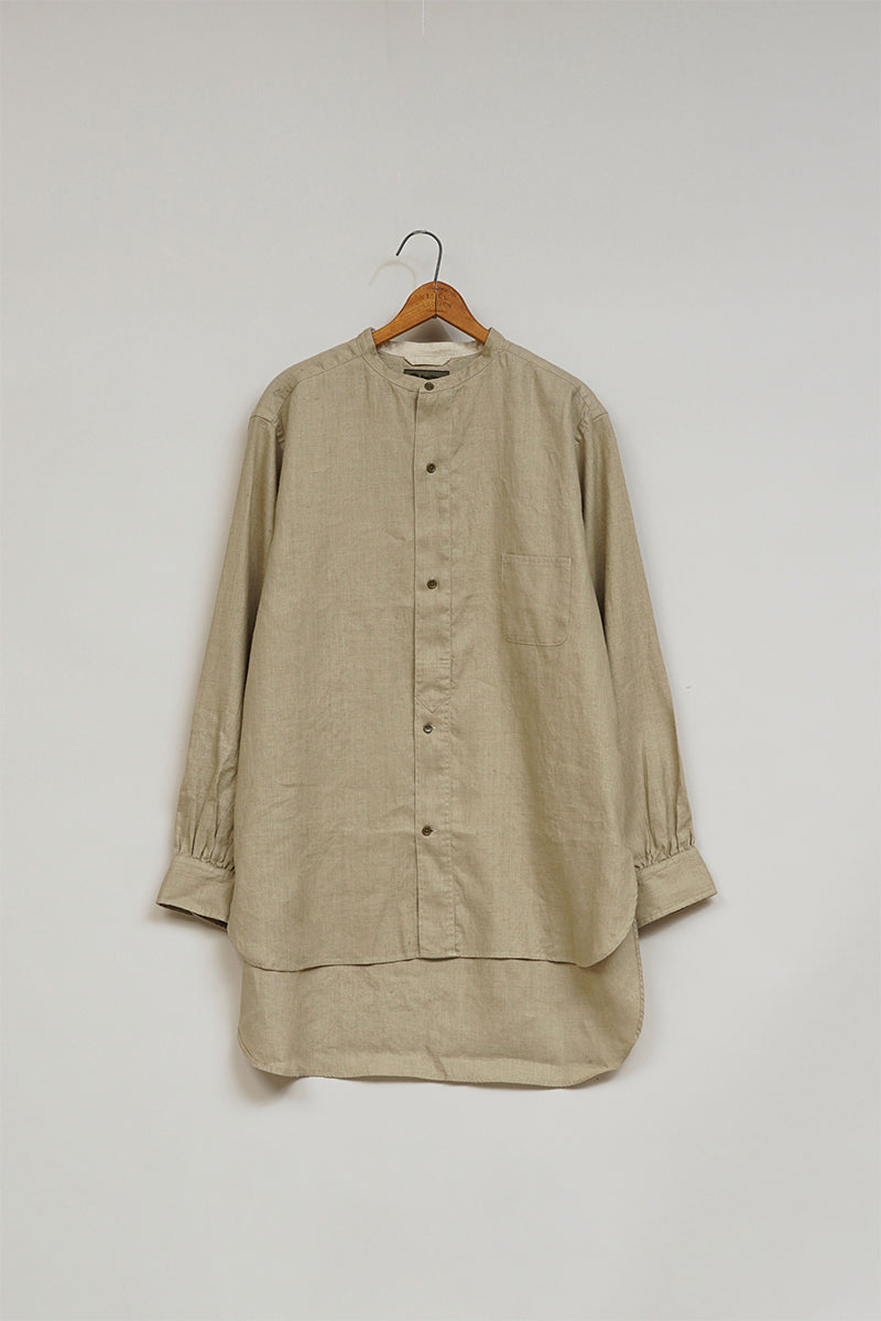 【ナイジェル・ケーボン】MAN / ユーティリティーシャツ - ヘンプホースクロス / UTILITY SHIRT - HEMPHORSE CLOTH