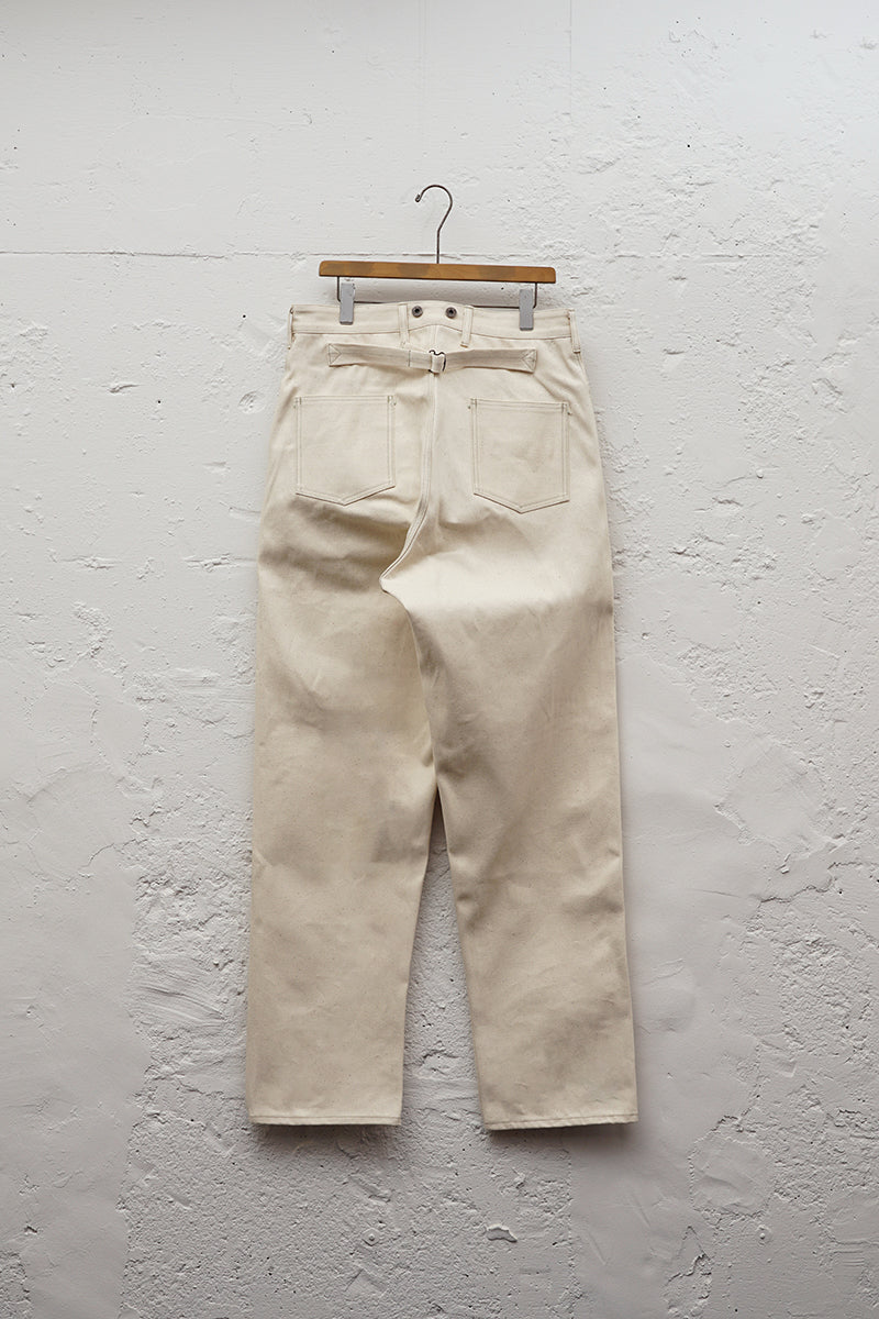 オンラインストア限定【ナイジェル・ケーボン】UNISEX / 30s USアーミーデニム - アイボリー / 30s US ARMY DENIM - IVORY