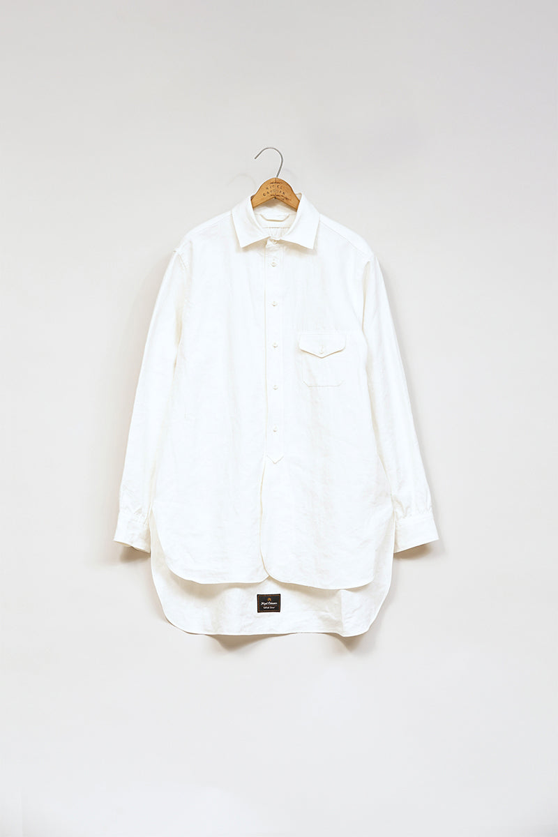 【ナイジェル・ケーボン】MAN / エンジニアシャツ - ハイデンシティリネン / ENGINEER SHIRT - HIGH DENSITY LINEN