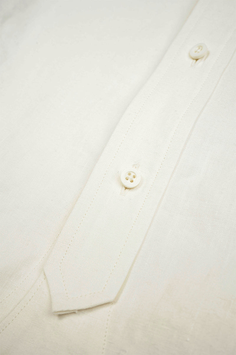 【ナイジェル・ケーボン】MAN / エンジニアシャツ - ハイデンシティリネン / ENGINEER SHIRT - HIGH DENSITY LINEN