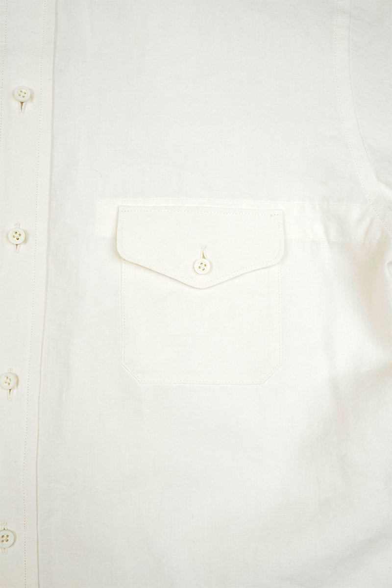 【ナイジェル・ケーボン】MAN / エンジニアシャツ - ハイデンシティリネン / ENGINEER SHIRT - HIGH DENSITY LINEN