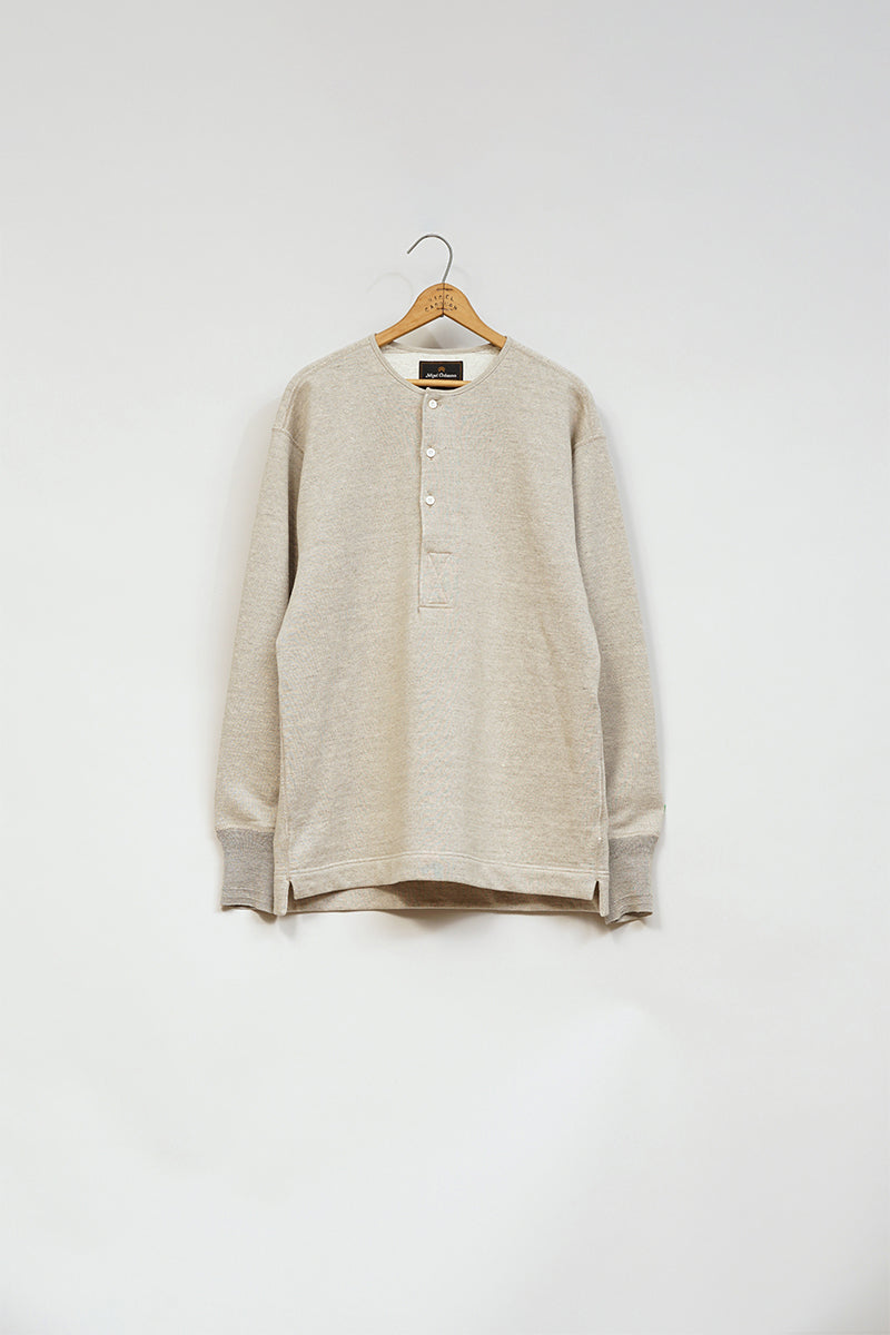 【ナイジェル・ケーボン】MAN / ブラックスミスヘンリーネックシャツ / BLACKSMITH HENLEY NECK SHIRT