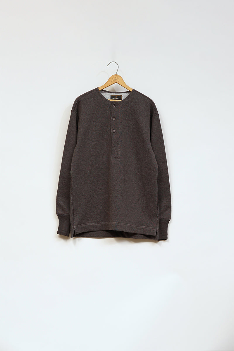 【ナイジェル・ケーボン】MAN / ブラックスミスヘンリーネックシャツ / BLACKSMITH HENLEY NECK SHIRT