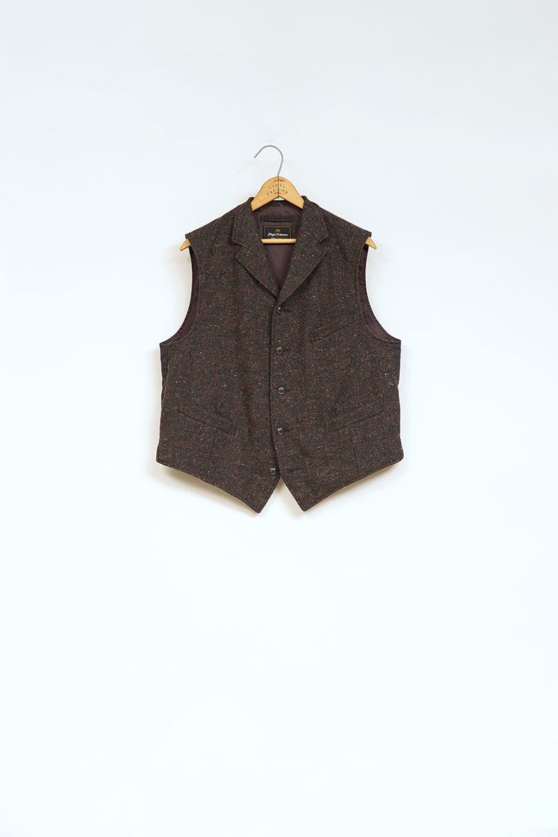 【ナイジェル・ケーボン】MAN / ブラックスミスベスト - ツイード / BLACKSMITH VEST - TWEED