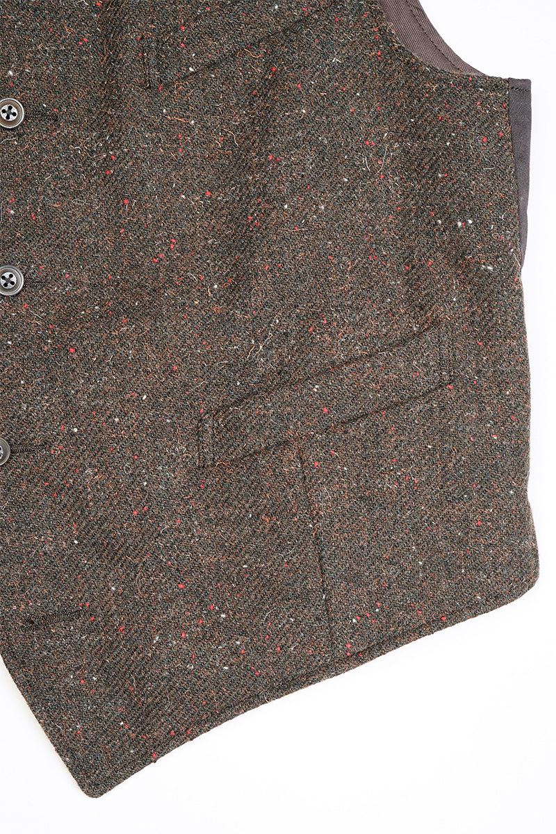 【ナイジェル・ケーボン】MAN / ブラックスミスベスト - ツイード / BLACKSMITH VEST - TWEED