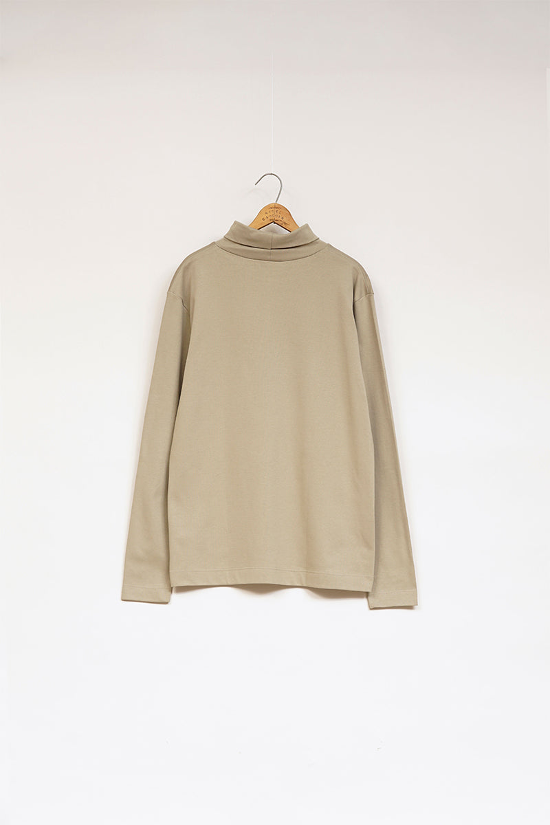 【ナイジェル・ケーボン】MAN / ナイジェル・ケーボン × サンスペル - スーピマロングスリーブロールネック / Nigel Cabourn × SUNSPEL - SUPIMA LONG SLEEVE ROLL NECK