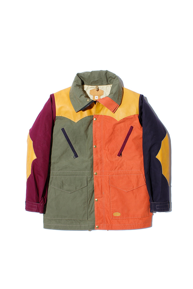 【ナイジェル・ケーボン】MAN / ナイジェル・ケーボン × ロッキーマウンテンフェザーベッド - MP - ドライワックス / Nigel Cabourn × Rocky Mountain Featherbed - MP -  DRY WAX