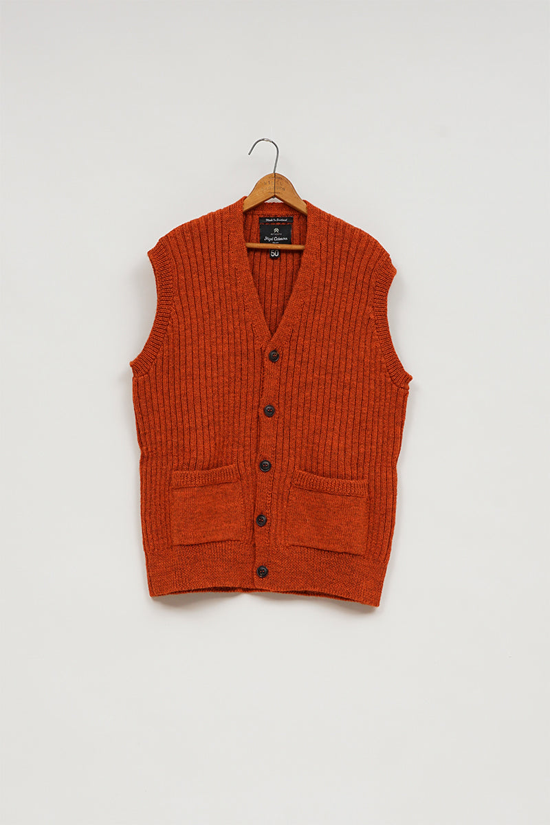 【ナイジェル・ケーボン】MAN / LE5 サマーヴィルベスト - ブリティッシュウール / LE5 SOMERVILLE VEST - BRITISH WOOL