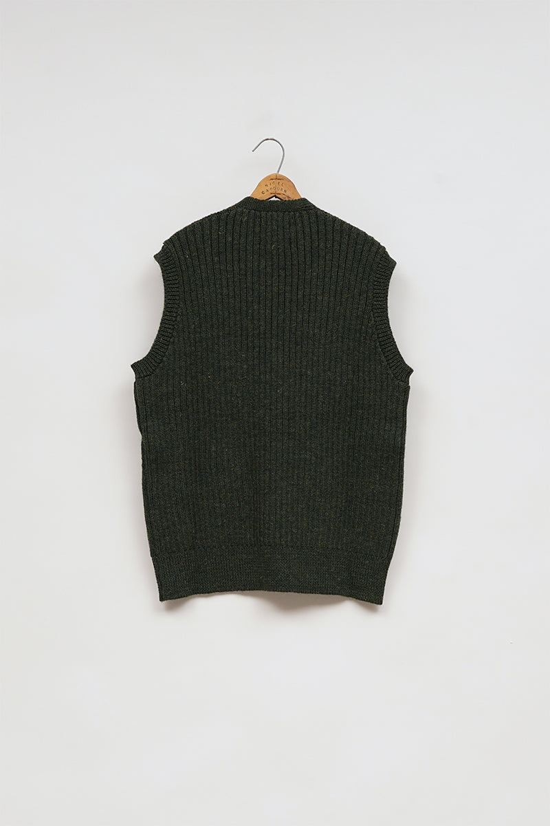 【ナイジェル・ケーボン】MAN / LE5 サマーヴィルベスト - ブリティッシュウール / LE5 SOMERVILLE VEST - BRITISH WOOL