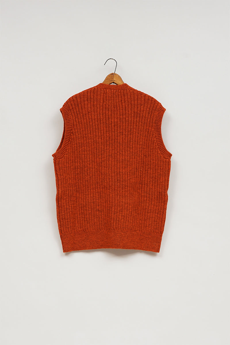 【ナイジェル・ケーボン】MAN / LE5 サマーヴィルベスト - ブリティッシュウール / LE5 SOMERVILLE VEST - BRITISH WOOL